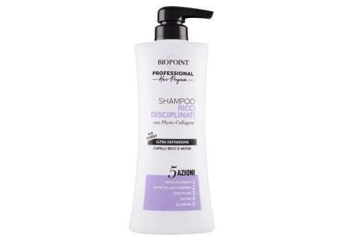 Biopoint Professional Hair Program shampoo ricci disciplinati ultra definizione per capelli ricci e mossi 400ml