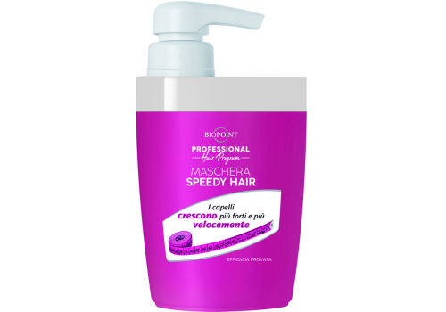 Biopoint maschera capelli speedy hair rinforza, nutre e favorisce crescita rapida 300ml