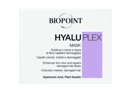 Biopoint personal hyaluplex mask capelli colorati trattati e danneggiati trattamento intensivo 200ml