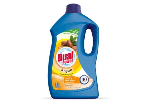 Dual Power perle d''argan detersivo lavatrice 40 lavaggi 2 litri