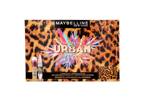 Maybelline New York Urban Jungle pochette correttore il cancella età 11 nude + mascara mascara ciglia sensazionali