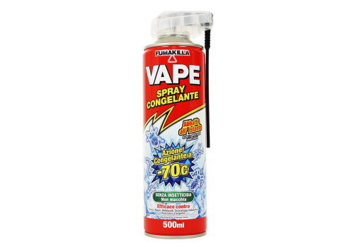 Vape spray congelante insetticida istantaneo contro insetti volanti e striscianti 500ml