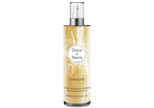 Dolce & Mania symphonie acqua profumata con glitter spray 200ml