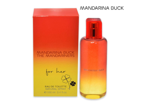 Mandarina Duck the mandariners for her eau de toilette donna natural spray 100ml