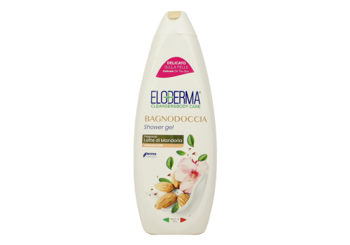 Eloderma bagnodoccia idratante con latte di mandorla per pelli secche 600ml