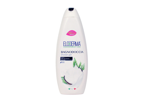 Eloderma bagnodoccia nutriente al latte di cocco per pelle morbida 600ml