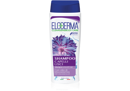 Eloderma shampoo lisciante con olio di macadamia 75ml