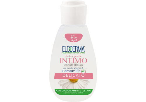 Eloderma detergente intimo delicato pH 5,5 con camomilla bio lenitiva 50ml
