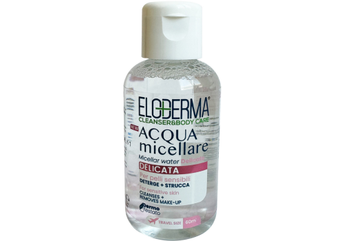 Eloderma acqua micellare struccante delicata per pelli sensibili 60ml