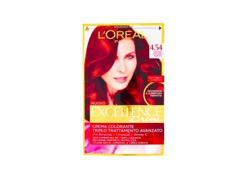 Excellence Creme Crema Colorante 4.54 Castano Mogano Ramato