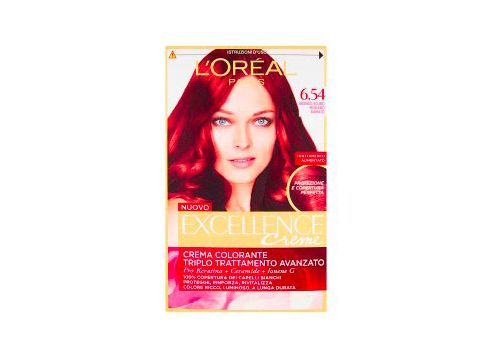 Excellence Creme Crema Colorante 6.54 Biondo Scuro Mogano Ramato