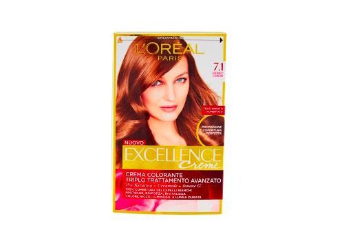 Excellence Creme Crema Colorante 7.1 Biondo Cenere