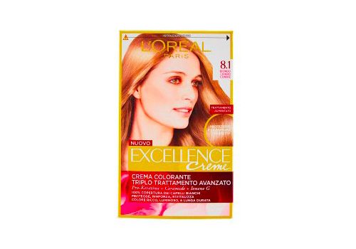Excellence Creme Crema Colorante 8.1 Biondo Chiaro Cenere