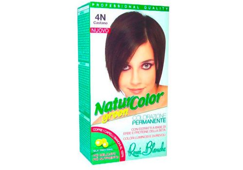 Natur Color Green Colorazione Permanente Naturale 4N Castano