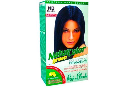 Renèe Blanche Natur Color Green nero blu colorazione permanente naturale
