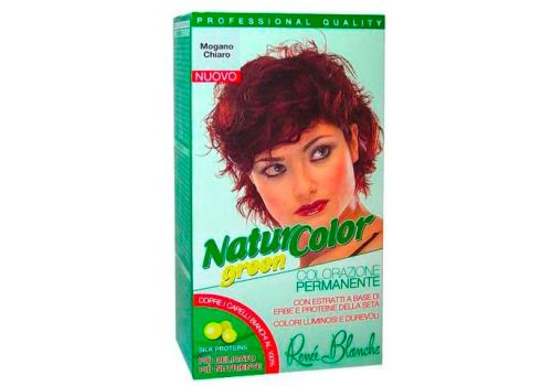 Renèe Blanche Natur Color Green mogano chiaro colorazione permanente naturale