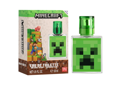 Minecraft eau de toilette per bambini natural spray 30ml