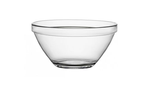 Bormioli Pompei insalatiera impilabile in vetro Ø 14cm 1 pezzo