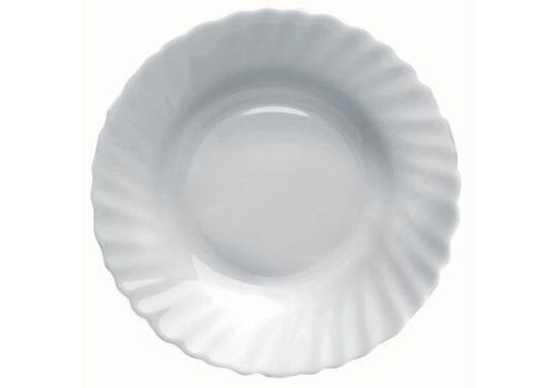 Bormioli Prima piatto fondo bianco Ø 23cm 1 pezzo