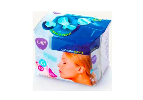 Clendy Assorbenti Notte con Ali 10 assorbenti