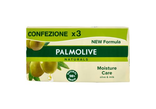 Palmolive Naturals sapone solido oliva e latte 3 x 90 grammi