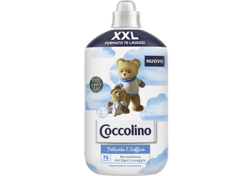Coccolino delicato & soffice ammorbidente concentrato 76 lavaggi 1750ml