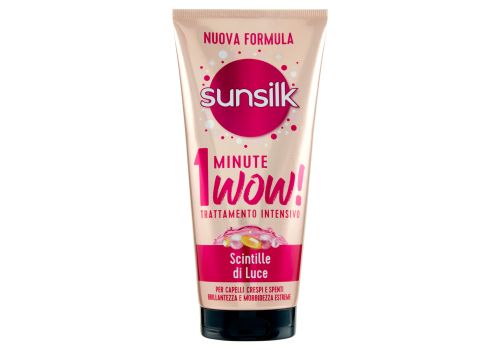 Sunsilk scintille di luce 1 minute wow! trattamento intensivo per capelli spenti e crespi e spenti 180ml