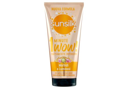 Sunsilk morbidi e luminosi 1 minute wow! trattamento intensivo per capelli secchi e spenti 180ml