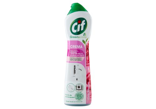 Cif Greenactive crema detergente pink bloom per una freschezza floreale 500ml
