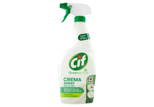 Cif Greenactive crema spray multiuso per una pulizia profonda 650ml