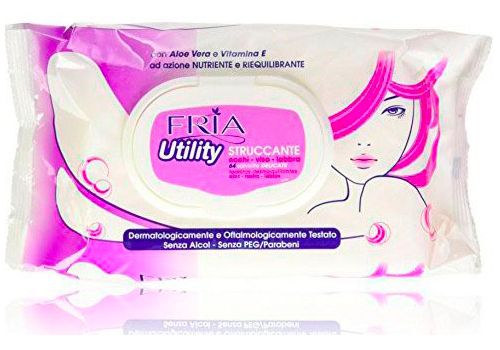 Fria Utility Salviette Struccanti Occhi Viso E Labbra 64 Salviette