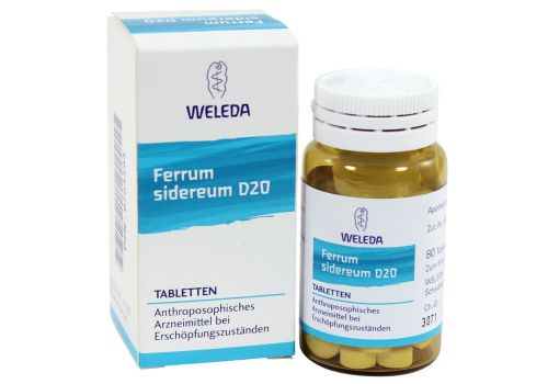Ferrum Sidereum D20 rimedio omeopatico 80 compresse