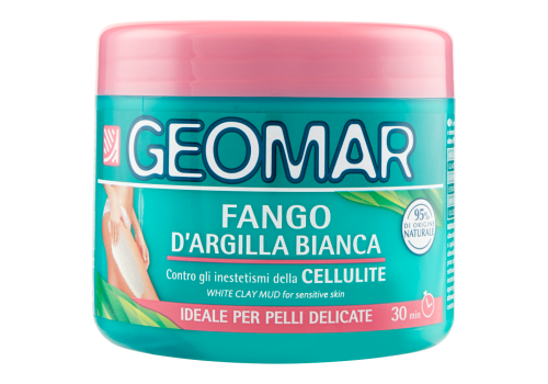 Geomar Fango d'Argilla Bianca Per Pelli Delicate 650 grammi