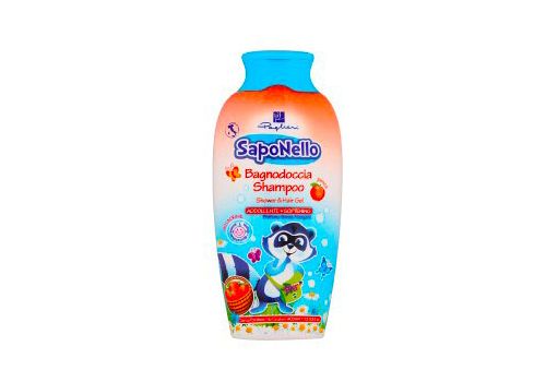 Saponello Bagnodoccia Shampoo Pesca e Pera 400ml