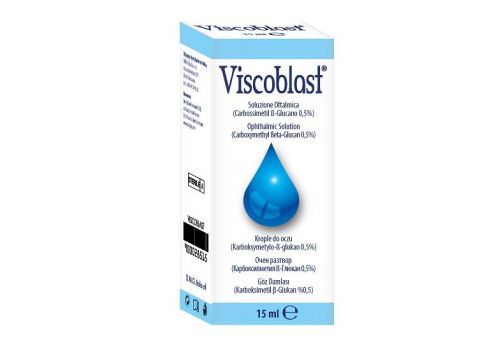 Viscoblast soluzione oftalmica 15ml
