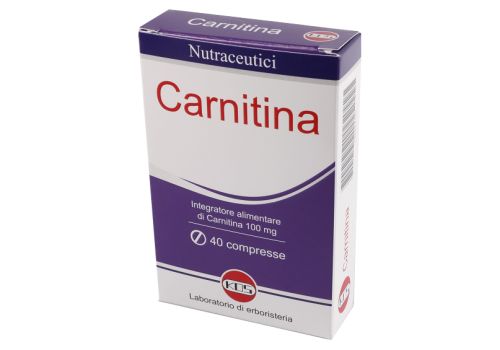 Carnitina integratore energizzante 40 compresse
