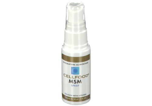 Cellfood MSM integratore per il benessere articolare spray orale 30ml