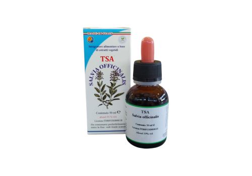 Tsa Salvia Officinalis integratore per il benessere gastro-intestinale gocce orali 50ml
