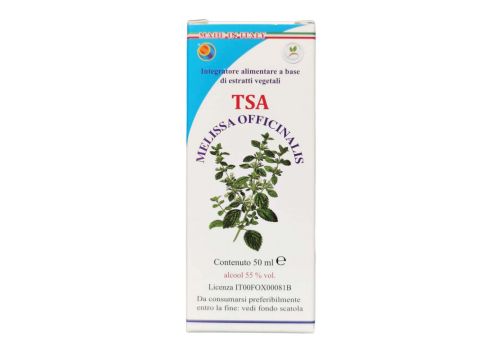 Tsa Melissa Officinalis integratore per il benessere mentale gocce orali 50ml