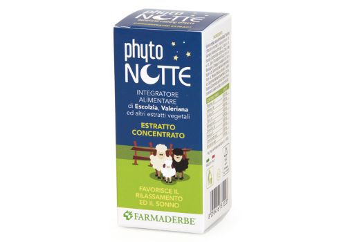 Phytonotte integratore per il riposo notturno estratto concentrato 50ml