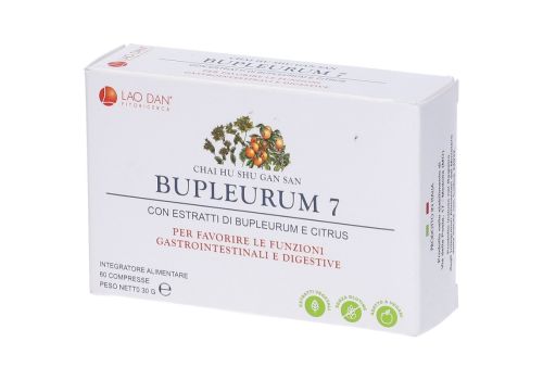 Bupleurum 7 integratore per favorire le funzioni gastrointestinali e digestive 60 compresse