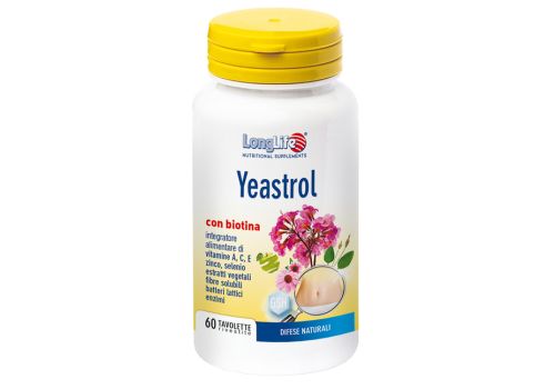 Yeastrol integratore per il sistema immunitario 60 tavolette
