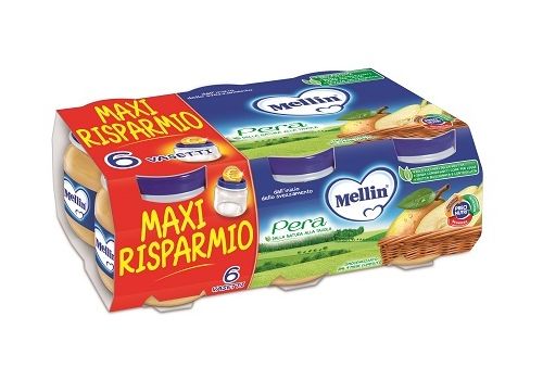 MELLIN OMOG PERA 6X100G