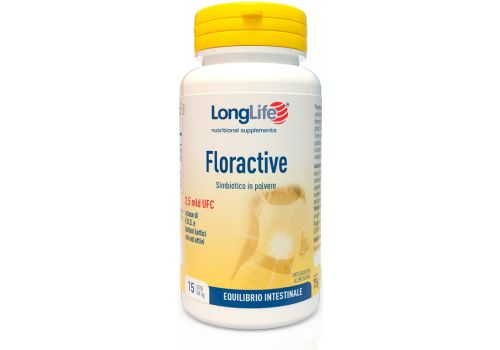 Longlife Floractive integratore per il benessere intestinale polvere orale 75 grammi