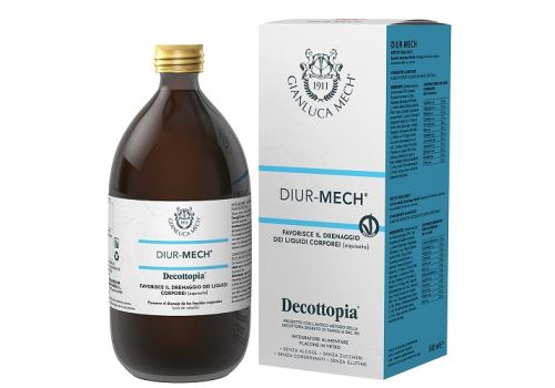 Diur-Mech Decottopia favorisce il drenaggio dei liquidi corporei 500ml