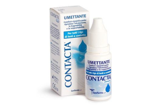Contacta soluzione umettante lenti a contatto con acido ialuronico 15ml