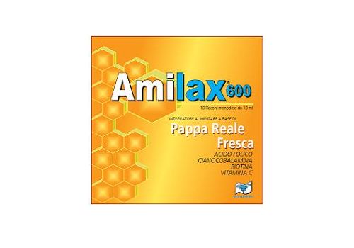 AMILAX 600 PAPPA REALE 10X10ML