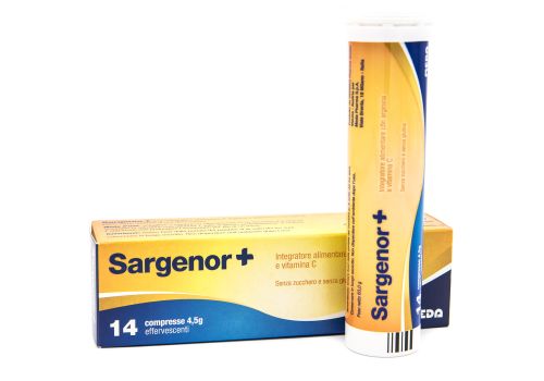 Sargenor Plus con arginina e vitamina C 14 compresse effervescenti