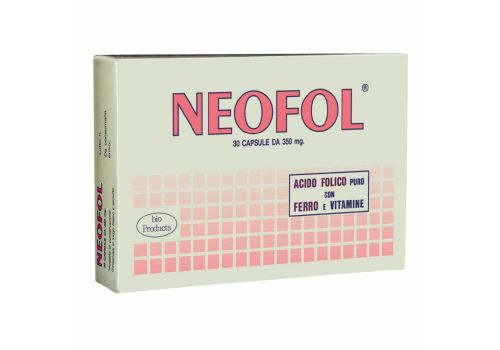 Neofol integratore di ferro e acido folico 30 capsule