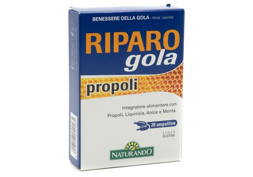 RIPARO GOLA PROPOLI 20 AMPOLLINE